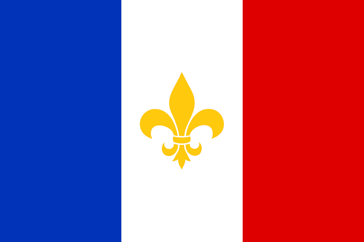 le drapeau de la France