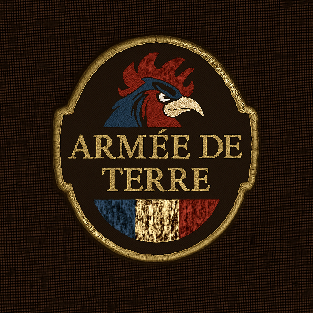 une image d'un écusson de l'armée de terre